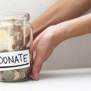 Donation jar